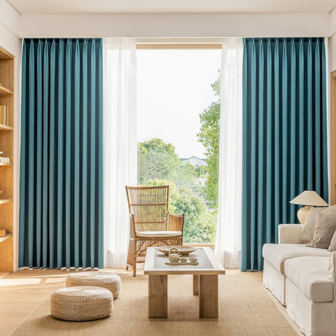 Tende oscuranti in ciniglia Chevron