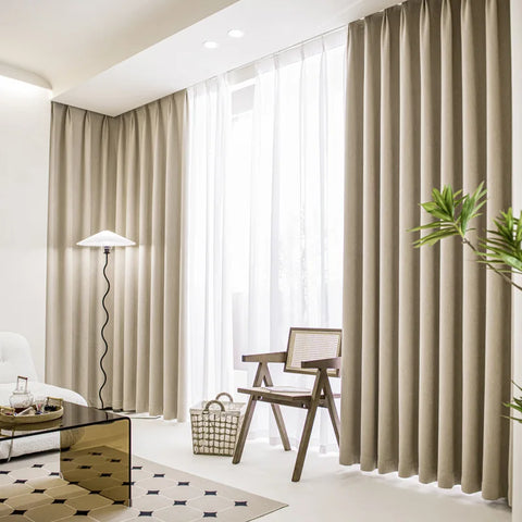 Tenda oscurante moderna beige