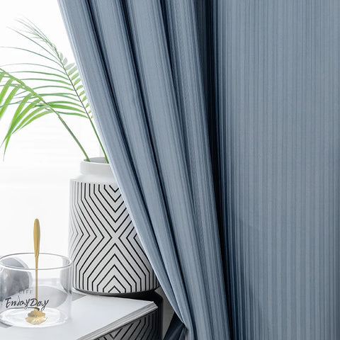 Elegante tenda blu moderna