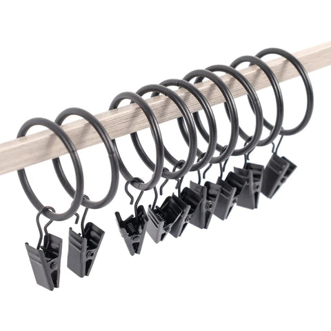 Anelli per clip per tende (10 pezzi)