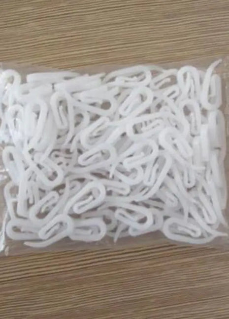 Ganci in Plastica per Tende (100cps)
