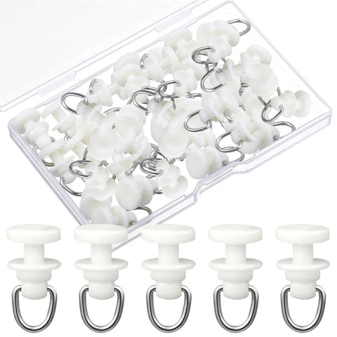 Ganci Scorrevoli per Binari per Tende (50-100pz)