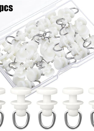 Ganci Scorrevoli per Binari per Tende (50-100pz)