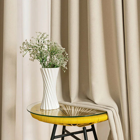 Soggiorno Tendenza Tenda Beige