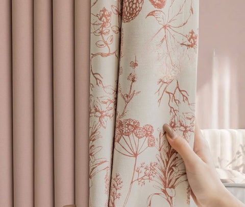 Tenda vintage rosa cipria