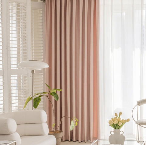 Tenda oscurante rosa cipria