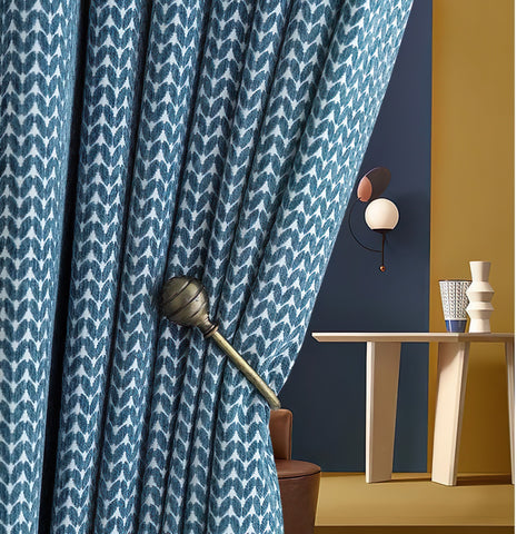 Modello di tenda blu
