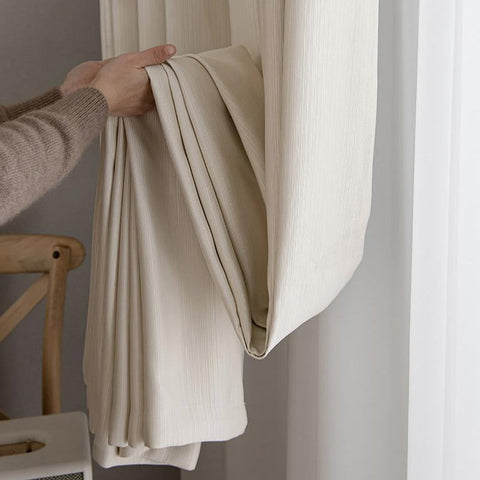 Tenda per camera da letto beige
