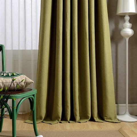 Tenda effetto lino