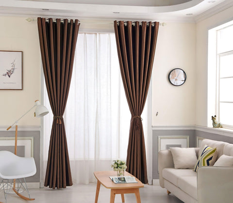 Tenda marrone dorato