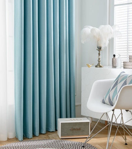 Tenda oscurante alla moda blu cielo