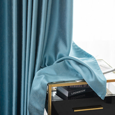 Tenda oscurante blu