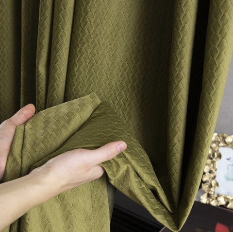 Tenda oscurante verde