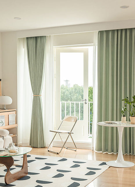 Rideau Vert Velours