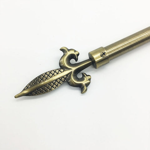 Bastone per tende dorato (65-190 cm)