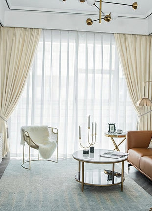Rideau Occultant Velours Gris Perle Salon