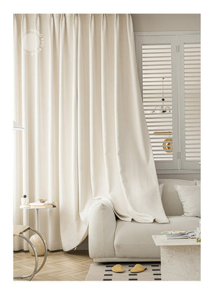 Rideau Blanc Cassé