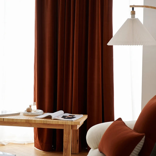 Rideau Orange Foncé