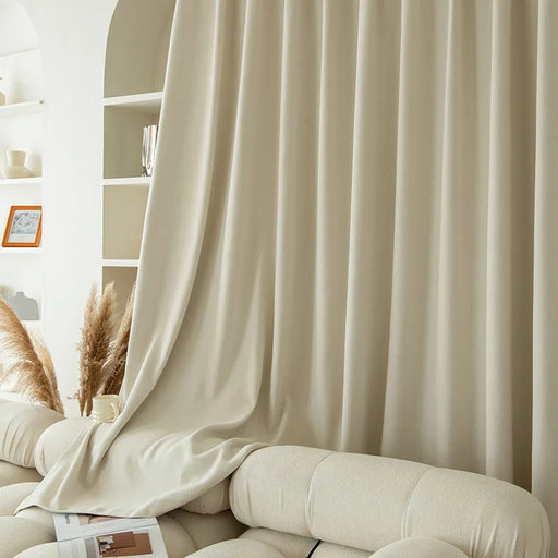 Rideau Blanc Cassé Chenille