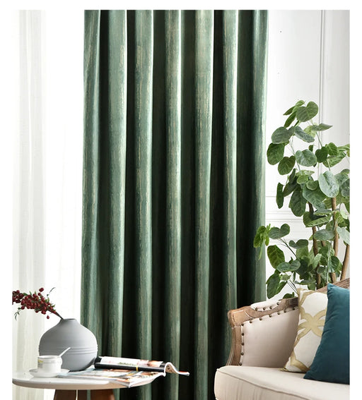Rideau Moderne Vert Sauge