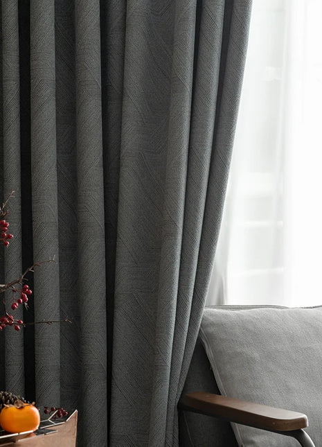 Rideau Noir Style Lin