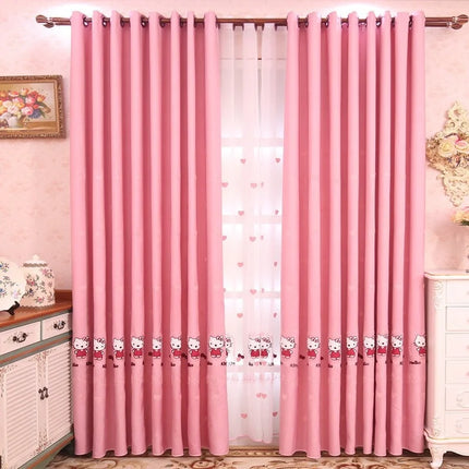 Rideau Chambre Bébé Rose