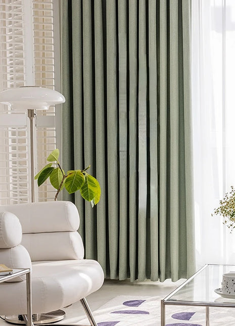 Rideau Vert Sauge Elegant