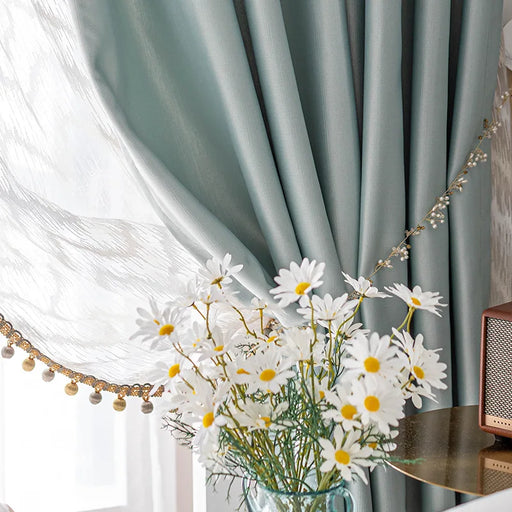 Rideau Bleu Clair Luxe