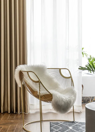 Rideau Beige Doré Thermique