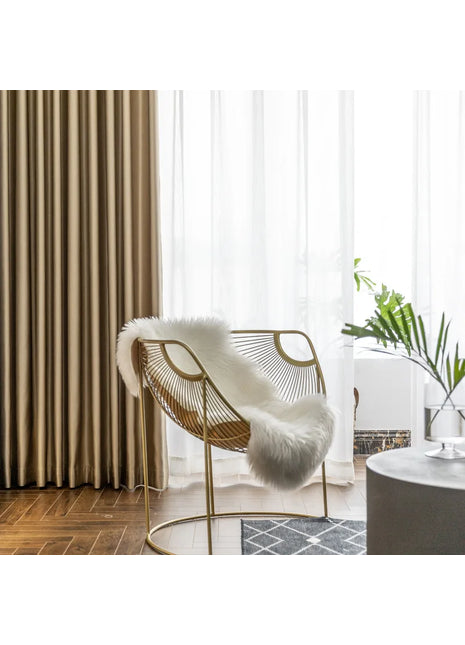 Rideau Beige Doré Thermique