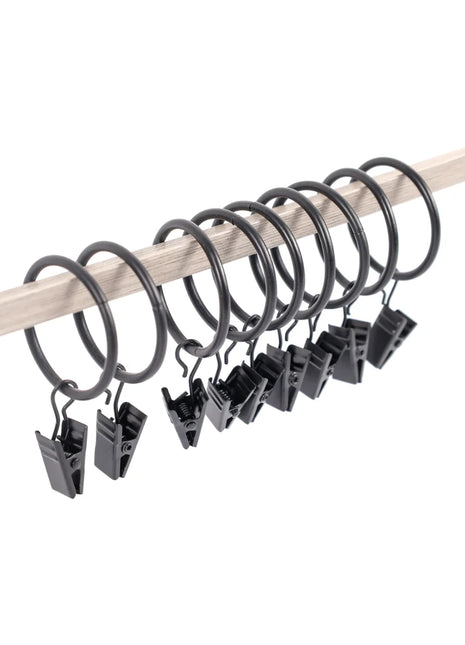 Anelli per clip per tende (10 pezzi)