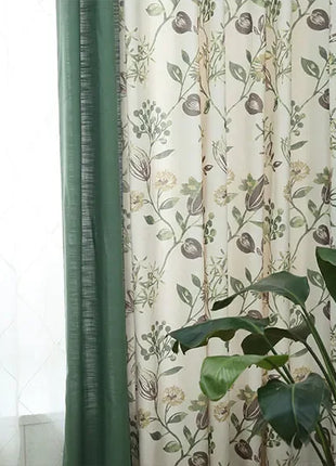 Tende tropicali di eleganza floreale