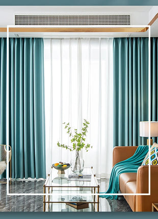 Rideau Bleu Turquoise