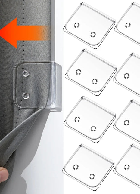 Set di clip per tende da 2/4