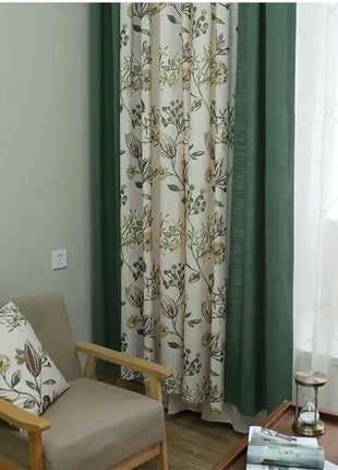 Tende tropicali di eleganza floreale