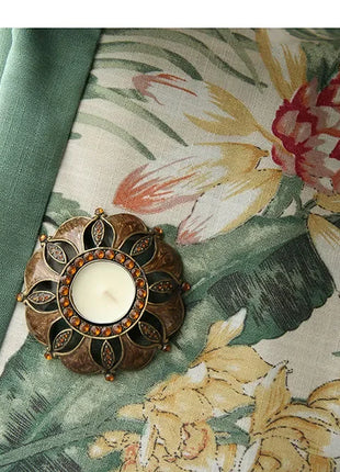 Tende tropicali di eleganza floreale