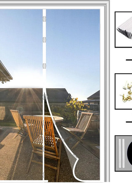 Zanzariera magnetica per porta