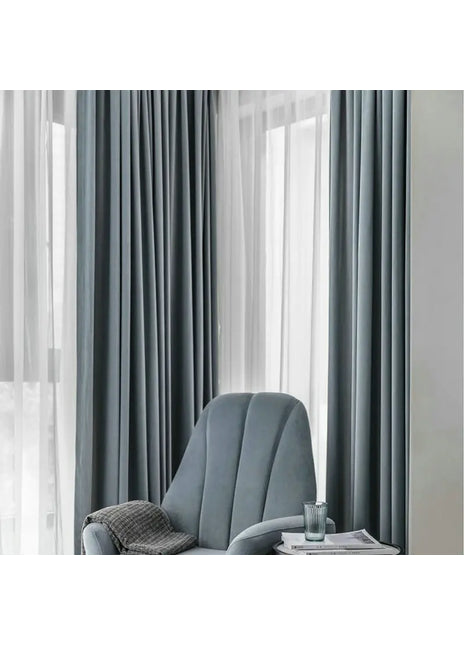Rideau Gris Anthracite Elegant