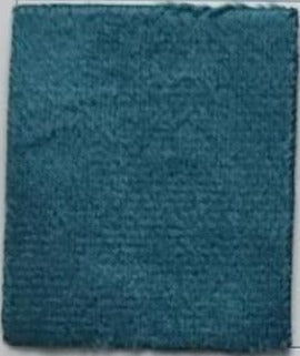 Rideau Occultant Velours Bleu Paon Salon