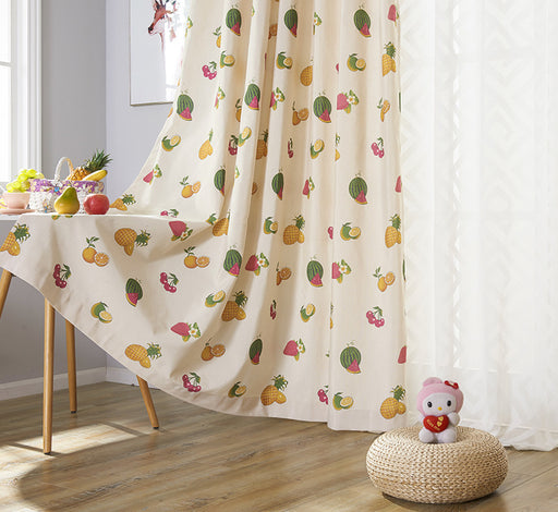 Rideau enfant Motifs Fruits