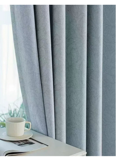Elegante tenda blu moderna