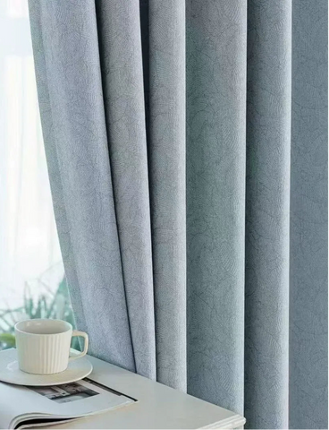 Elegante tenda blu moderna