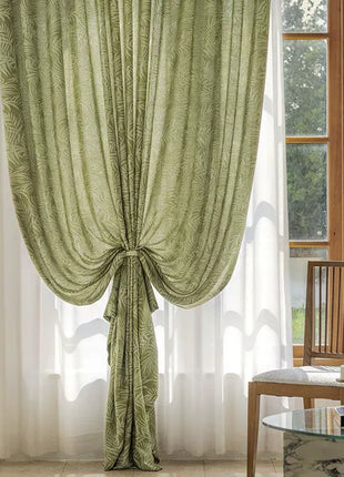 Tenda moderna verde giungla