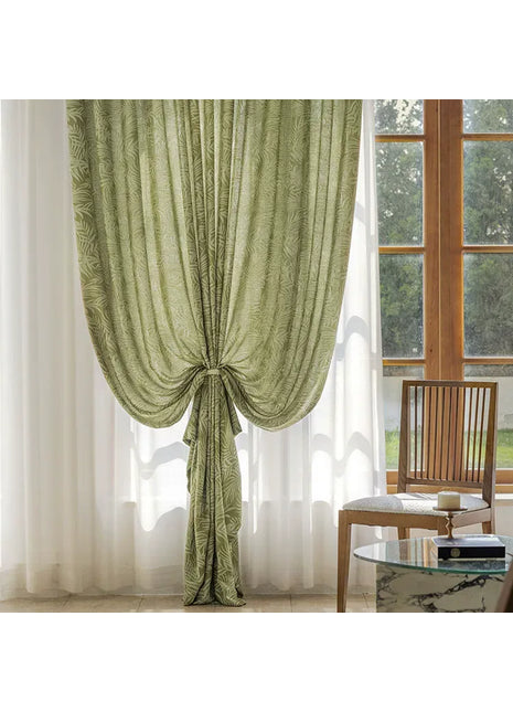Tenda moderna verde giungla