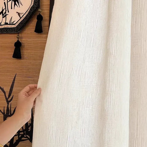 Tenda bianca opaca alla moda