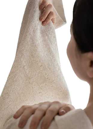 Tenda isolante in ciniglia jacquard beige
