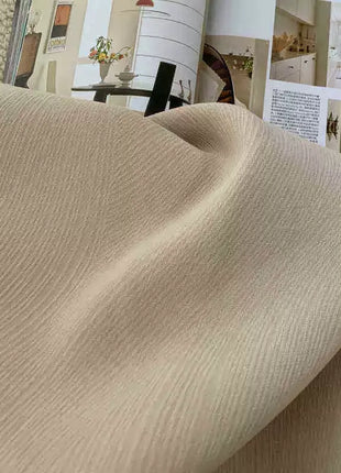 Tenda jacquard in velluto ciniglia con motivo ad onde