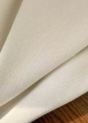 Tenda jacquard in velluto ciniglia con motivo ad onde