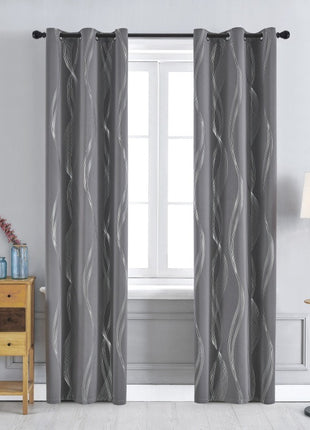 Tenda grigio argento