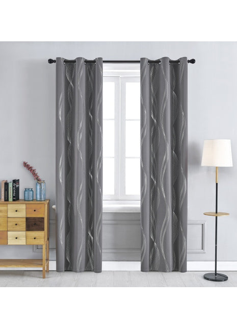 Tenda grigio argento